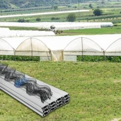 6.56 Ft. Lock Channel 20-Packs PE Coated Spring Wire&Aluminum Alloy Channel With Screws For Greenhouse -Patio Furniture Shop aluminum vevor plant tree covers ymckctzlhj2202vq5v0 31 1000