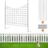 Garden Fence No Dig Fence 36.6 In. H X 29.5 In. L Animal Barrier Fence With 2.5 In. Spike Spacing (5-Pack) 2 Garden Fence No Dig Fence 36.6 In. H X 29.5 In. L Animal Barrier Fence With 2.5 In. Spike Spacing (5-Pack) -Patio Furniture Shop black garden fencing jswl385295inrni2vv0 64 1000