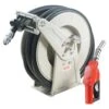 Extra Long Retractable Diesel Hose Reel 3/4 In. X 66 Ft. Fuel Hose Reel With Automatic Refueling Gun For Ship, Vehicle -Patio Furniture Shop black hose reels cyr66ft34inchku67v0 64 1000