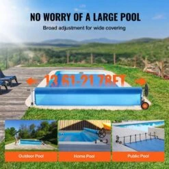Pool Cover Reel Aluminum Solar Cover Reel 22 Ft. Inground Swimming Pool Cover Reel Set With Rubber Wheels -Patio Furniture Shop black orange pool cover supplies ycgjpdxyc22f0ggz0v0 fa 1000