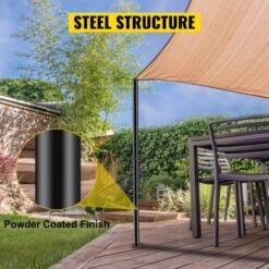 Shade Sail Pole 85 In. Height 3 In. Diameter Steel Structure Powder Coated Extendable Sun Shade Post For Garden, Black 14 Shade Sail Pole 85 In. Height 3 In. Diameter Steel Structure Powder Coated Extendable Sun Shade Post For Garden, Black -Patio Furniture Shop black vevor canopy parts zypzcg 8ft0000001v0 1f 1000