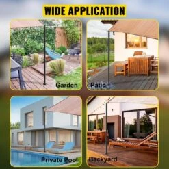 Shade Sail Pole 85 In. Height 3 In. Diameter Steel Structure Powder Coated Extendable Sun Shade Post For Garden, Black 17 Shade Sail Pole 85 In. Height 3 In. Diameter Steel Structure Powder Coated Extendable Sun Shade Post For Garden, Black -Patio Furniture Shop black vevor canopy parts zypzcg 8ft0000001v0 76 1000