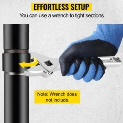 21 In. H X 3 In. Dia Sail Pole Extension Powder Coated Heavy-Duty Steel Sun Shade Extension Pole For Deck In Black 13 21 In. H X 3 In. Dia Sail Pole Extension Powder Coated Heavy-Duty Steel Sun Shade Extension Pole For Deck In Black -Patio Furniture Shop black vevor canopy parts zypzcgkzg 21 1001v0 4f 1000