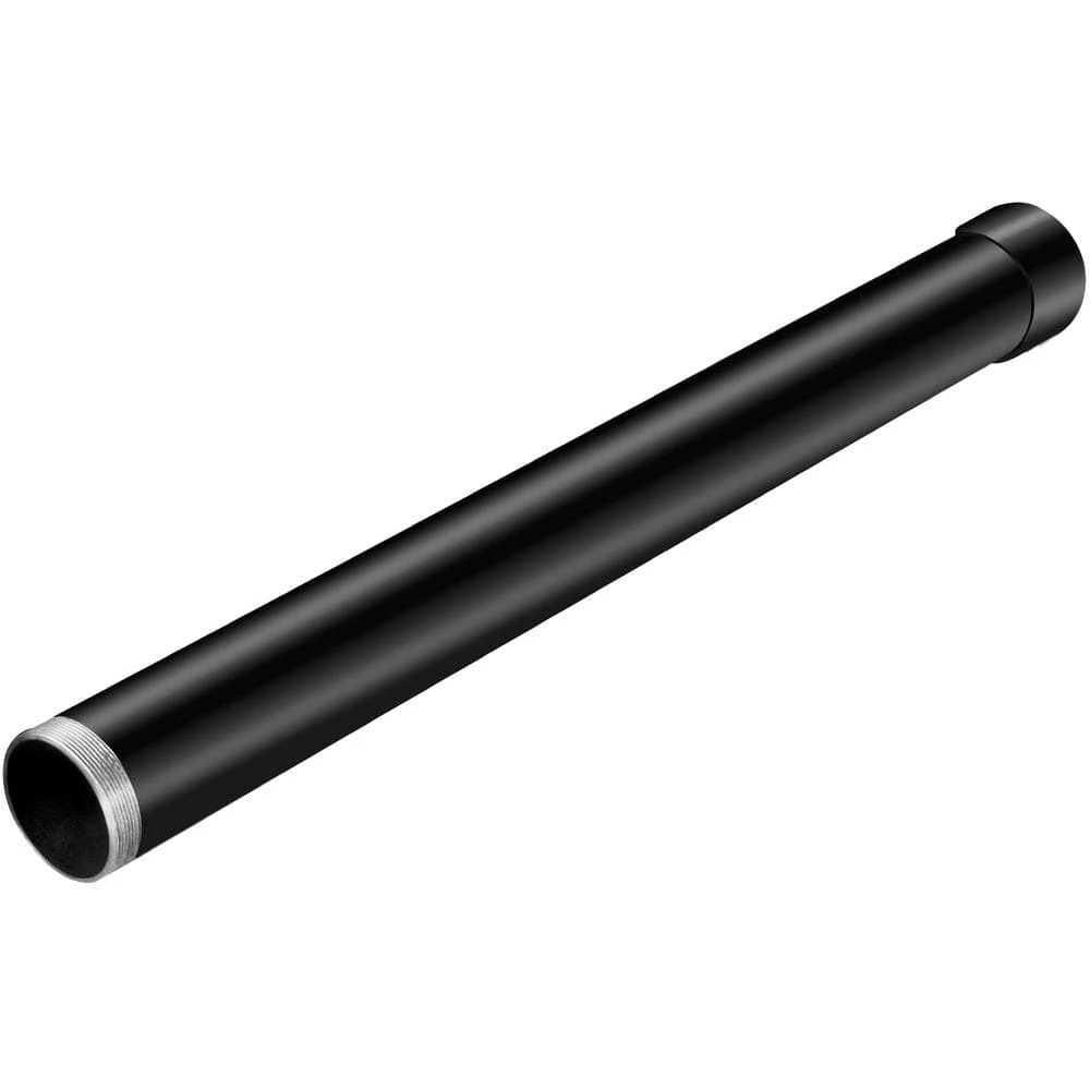 21 In. H X 3 In. Dia Sail Pole Extension Powder Coated Heavy-Duty Steel Sun Shade Extension Pole For Deck In Black 3 21 In. H X 3 In. Dia Sail Pole Extension Powder Coated Heavy-Duty Steel Sun Shade Extension Pole For Deck In Black