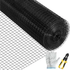 Garden Fence No Dig Fence 24 In. H X 13 In. L Animal Barrier Fence Garden Fencing With 2 In. Spike Spacing, (10-Pack) -Patio Furniture Shop black vevor garden fencing jswl2413incho06vpv0 e1 1000