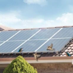 6 In. X 50 Ft X 0.04 In. Solar Panel Bird Fasteners Guard Critter Guard Roll Kit With 50 Cs Stainless Steel Solar Panel 17 6 In. X 50 Ft X 0.04 In. Solar Panel Bird Fasteners Guard Critter Guard Roll Kit With 50 Cs Stainless Steel Solar Panel -Patio Furniture Shop black vevor garden fencing tyndcbbhwtz62941sv0 31 1000