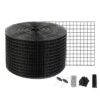 8 In. X 100 Ft. Solar Panel Bird Guard, No Power Source, Critter Guard Roll Kit 100-Pieces Stainless Steel Fasteners -Patio Furniture Shop black vevor garden fencing tyndcbbhwtz8p9jxnv0 64 1000