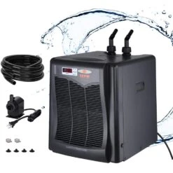 Aquarium Chiller 110 Gal. 416 L Quiet Refrigeration Compressor 1-3 HP Hydroponic Water Chiller