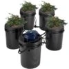 RDWC Hydroponics System Recirculating Deep Water Culture 4 Buckets 5 Gal., With Air Pump And Water Level Device -Patio Furniture Shop black vevor hydroponic systems ssspxt41t8ine1fibv1 64 1000