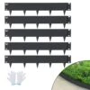 Steel Landscape Edging 5-pack Steel Garden Edging Borders 39 In. L X 4 In. H Strips Hammer-in Edging Border -Patio Furniture Shop black vevor metal edging cppz4inch162yc9mov0 64 1000