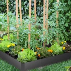 40 In. X 6 In. Black Landscape Edging Garden Edging Steel Edging Border Lawn Edge For Garden Yard (6-Pieces) -Patio Furniture Shop black vevor metal edging cppz6g40yc6ycg001v0 31 1000