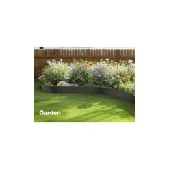 40 In. L X 0.1 In. W X 6 In. H Black Steel Edging Landscape Steel Garden Edging Borders Edging Border 5 Clips (3-Pack) -Patio Furniture Shop black vevor metal edging cppz6inch10figluqv0 31 1000