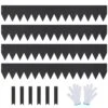 0.71 In. W X 40 In. L X 6 In. H Steel Landscape Edging Steel Garden Edging Borders Strips Hammer Edging Black (4-Pack) -Patio Furniture Shop black vevor metal edging cppz6inch133sdaoev0 64 1000
