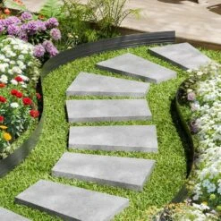 Metal Landscape Edging 10-Packs 60 X 1.69 X 0.06 In. Rust-Resistant Aluminum Alloy LandscapeBlack Edging Border -Patio Furniture Shop black vevor metal edging lzjspz10pcs58ddp1v0 31 1000