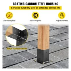 4 In. X 4 In. Woodwork Pergola Kit Elevated Wood Stand Kit Deer Stand Bracket Pergola Brackets, 8-Pack 13 4 In. X 4 In. Woodwork Pergola Kit Elevated Wood Stand Kit Deer Stand Bracket Pergola Brackets, 8-Pack -Patio Furniture Shop black vevor pergola accessories ljtgbhs5x200smpeav0 4f 1000