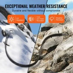 10 Piece Flat Bungee Cord, 20 Mm Heavy Duty Bungee Straps W/ Steel S-Hooks, 36 In. Elastic Bungee Rope For Cargo, Tarps -Patio Furniture Shop black vevor plant hangers dlkzd36inch1y2zi5v0 4f 1000