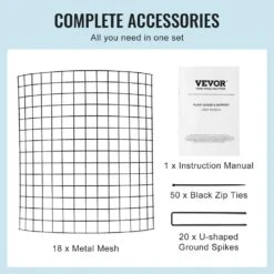 6-Pack Plant Protector From Animals 12.6 In. Dia. X 14 In. H Chicken Wire Plant Protector Plant Cage 18-Piece Metal Mesh -Patio Furniture Shop black vevor plant tree covers qbwzcl14ychs4n9uiv0 44 1000