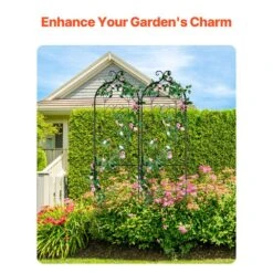 Garden Trellis For Climbing Plants, 60 X 15 In., 2 Packs Rustproof Metal Garden Flower Trellis, Climbing Rose Trellis 12 Garden Trellis For Climbing Plants, 60 X 15 In., 2 Packs Rustproof Metal Garden Flower Trellis, Climbing Rose Trellis -Patio Furniture Shop black vevor raised planter boxes hpjhx2jth60wt4xpav0 4f 1000