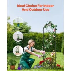 Garden Trellis For Climbing Plants, 60 X 15 In., 2 Packs Rustproof Metal Garden Flower Trellis, Climbing Rose Trellis 15 Garden Trellis For Climbing Plants, 60 X 15 In., 2 Packs Rustproof Metal Garden Flower Trellis, Climbing Rose Trellis -Patio Furniture Shop black vevor raised planter boxes hpjhx2jth60wt4xpav0 fa 1000