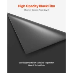 10 Mil Plastic Sheeting Heavy Duty 20 X 100 In. Thick Plastic Sheeting Roll, Plastic Drop Cloth Painters Tarp -Patio Furniture Shop black vevor tomato cages slm20ft100ft86lrdv0 44 1000