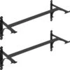 24 In. X 10.5 In. X 10 In. Black Iron Window Boxes And Troughs, Planter Box Brackets (2-Pack) -Patio Furniture Shop black vevor window boxes ycjszzzj2pc24w3c9v0 64 1000