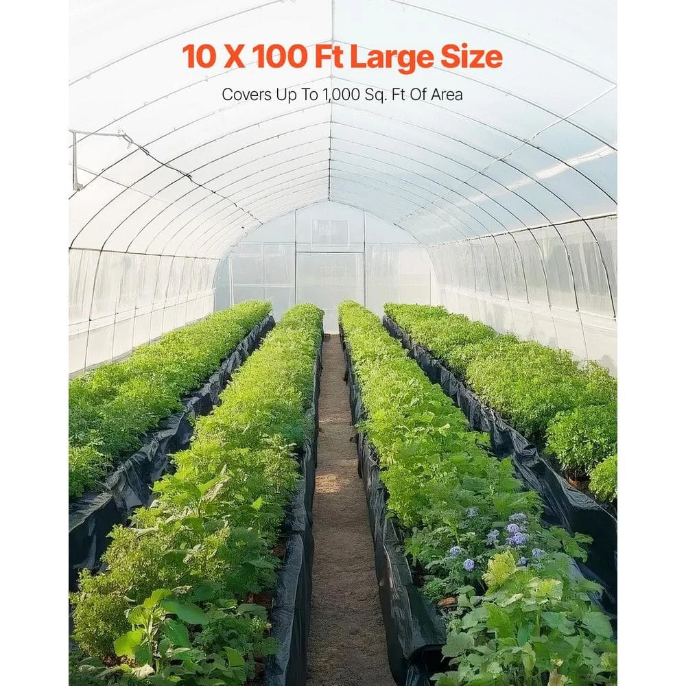 14 Mil Plastic Sheeting Heavy Duty 10 X 100 Ft. Thick Plastic Sheeting Roll, Plastic Drop Cloth Painters Tarp Covering 5 14 Mil Plastic Sheeting Heavy Duty 10 X 100 Ft. Thick Plastic Sheeting Roll, Plastic Drop Cloth Painters Tarp Covering - Image 3