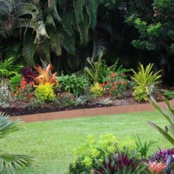 Steel Lawn Edging 5-Pieces Metal Landscape Edging 5 In. X 39 In. Garden Edging Border Grown Steel Border For Garden Yard -Patio Furniture Shop brown vevor metal edging pyczs5pcs5 39vqf2v0 31 1000