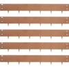 Steel Lawn Edging 5-Pieces Metal Landscape Edging 5 In. X 39 In. Garden Edging Border Grown Steel Border For Garden Yard 2 Steel Lawn Edging 5-Pieces Metal Landscape Edging 5 In. X 39 In. Garden Edging Border Grown Steel Border For Garden Yard -Patio Furniture Shop brown vevor metal edging pyczs5pcs5 39vqf2v0 64 1000