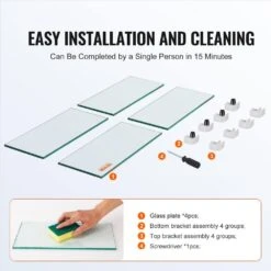 Gas Fire Pit Wind Guard For Square Fire Table 21 X 21 X 7.5 In. Clear Tempered Wind Guard For Firepits 0.31 In. Thick 13 Gas Fire Pit Wind Guard For Square Fire Table 21 X 21 X 7.5 In. Clear Tempered Wind Guard For Firepits 0.31 In. Thick -Patio Furniture Shop clear vevor fire pit covers and accessories ffb20x20x6yc00001v0 1f 1000