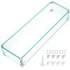 Fire Pit Wind Guard 38 X 10.5 X 6 In. Glass Wind Guard 0.3 In. Thick Rectangular Glass Shield For Propane,Gas,Outdoor -Patio Furniture Shop clear vevor fire pit covers and accessories fxff3810 56injwbgv0 64 1000