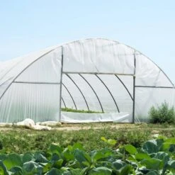 Greenhouse Plastic Sheeting 10 Ft . X 40 Ft. 6 Mil Thickness Clear Greenhouse Film Polyethylene Film 4-Year UV Resistant -Patio Furniture Shop clear vevor plant tree covers tmwsm1040yct9jge8v0 31 1000