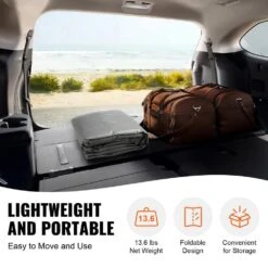 10 X 20 Ft. Carport Replacement Canopy Cover Garage Waterproof And UV Protected Grey (Only Top Cover Frame Not Include) 15 10 X 20 Ft. Carport Replacement Canopy Cover Garage Waterproof And UV Protected Grey (Only Top Cover Frame Not Include) -Patio Furniture Shop gray vevor canopy parts ckpb10x20fth2ell4v0 fa 1000