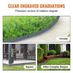 0.59 In. W X 39 In. L X 3 In. H Steel Landscape Edging Steel Garden Edging Borders Strips Hammer Edging In Border Gray -Patio Furniture Shop gray vevor metal edging cppz3inch1625rbz2v0 1f 1000