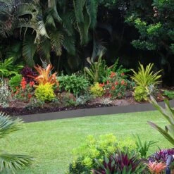 3 In. X 39 In. Gray Steel Lawn Edging Metal Landscape Edging Garden Edging Border Lawn Edge For Garden Yard (5-Pieces) -Patio Furniture Shop gray vevor metal edging pzych5pcs3 39zapbv0 31 1000