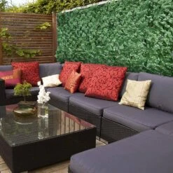 Ivy Privacy Fence Screen 39 In. X 198 In. Faux Leaf Artificial Hedges 3-Layers Greenery Leaves Panel For Garden 17 Ivy Privacy Fence Screen 39 In. X 198 In. Faux Leaf Artificial Hedges 3-Layers Greenery Leaves Panel For Garden -Patio Furniture Shop green vevor garden fencing rzzwwlyc39198m3kmv0 31 1000