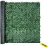 59 In. X 118 In. Faux Leaf Artificial Hedges 3-Layers Greenery Leaves Panel Ivy Privacy Fence Screen For Garden -Patio Furniture Shop green vevor garden fencing rzzwwlyc59118qv5nv0 64 1000