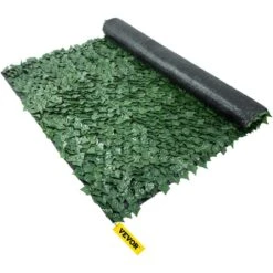59 In. X 118 In. Faux Leaf Artificial Hedges 3-Layers Greenery Leaves Panel Ivy Privacy Fence Screen For Garden -Patio Furniture Shop green vevor garden fencing rzzwwlyc59118qv5nv0 e1 1000