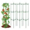 4-Packs Tomato Cages For Garden, 63 In. Tomato Trellis Plant Stakes Support,Stackable Tall Plant Support Cage,for Garden -Patio Furniture Shop green vevor tomato cages kzdfqzzzcj68fh9y4v0 64 1000