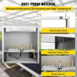 CO2 Burner, 8 Brass Burner CO2 Generator For Plant, Liquid Propane LP Carbon Dioxide Generator, 22352 BTU/Hr, Greenhouse -Patio Furniture Shop greenhouse supplies eyhtfsqgyhqmclnilv1 fa 1000