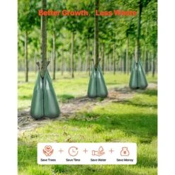 Tree Watering Bag, 3-Packs 20 Gal. Watering Bags For New Trees, 5-9 Hours Slow Release Refillable Tree Drip Irrigation -Patio Furniture Shop greens vevor drip irrigation kits dsjsd20gal3jhnckjv0 44 1000