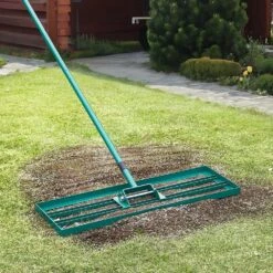 Lawn Leveling Rake 30 In. X 10 In. Level Lawn Tool Heavy-duty Lawn Leveler With 78 In. Steel Extended Handle Rake Suit -Patio Furniture Shop landscaping rakes cppzp1030000q4vm8v0 31 1000