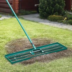 Lawn Leveling Rake 36 In. X 10 In. Level Lawn Tool Heavy-duty Lawn Leveler With 78 In. Steel Extended Handle Rake Suit -Patio Furniture Shop landscaping rakes cppzp1036000skwncv0 31 1000