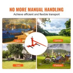 49 In. Hay Spear Bale Spears 1600 Lbs. Loading Capacity 3-Point Hitch Tractor Attachment With 2pcs 17.5 In. -Patio Furniture Shop landscaping rakes tzczs49inchscwhsbv0 fa 1000