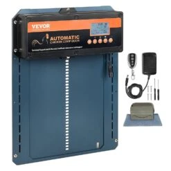 Automatic Chicken Coop Door Opener With Timer And Light Sensor 19.3 X 9.8 X 6.5 Ft. Greenhouse