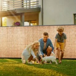 Reed Fence Backyard Landscaping Privacy Blind Fencing Screen 13.3 Ft. X 3.3 Ft., Decorative Fence For Backyard Garden -Patio Furniture Shop natural vevor garden fencing lwwl1jt133ftr0tuev0 31 1000