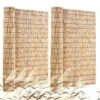 Natural Reed Fencing, 4 Ft. X 16.4 Ft., 2-Pack Reed Screen Curtain Balcony Reed Fence Roll For Outdoor Power Source -Patio Furniture Shop natural vevor garden fencing lwwl2jt164ftrrp7xv0 64 1000
