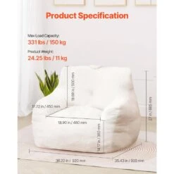 Bean Bag Chair Plastic Outdoor Rocking Chair With CushionGuard White Cushion With Soft Armrests Storage Pocket, Bean Bag 11 Bean Bag Chair Plastic Outdoor Rocking Chair With CushionGuard White Cushion With Soft Armrests Storage Pocket, Bean Bag -Patio Furniture Shop outdoor rocking chairs fsyxddy3539ih8dqlv0 c3 1000