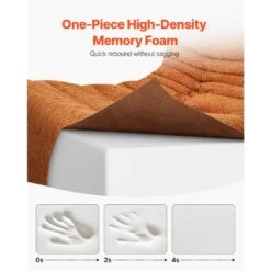 Bean Bag Chair,Plastic Outdoor Rocking Chair With CushionGuard Brown Cushion With Soft Armrests Storage Pocket, Bean Bag -Patio Furniture Shop outdoor rocking chairs lxddy3034inct6nkcv0 44 1000