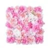 3D Flower Wall Panel, 12 PCS 15 X 15 In. Artificial Floral Wall Background Mesh Backing Mat, Easy Installation -Patio Furniture Shop pink vevor garden fencing pjsrzzwq12pcuty5vv0 64 1000