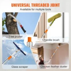 Manual Pole Saw, 55.2- 117.6 In. Extendable Tree Pruner, Sharp Steel Blade For High Branches Trimming, Pruning Saw -Patio Furniture Shop pruning saws sdgzjlhjzz3m7qufhv0 fa 1000